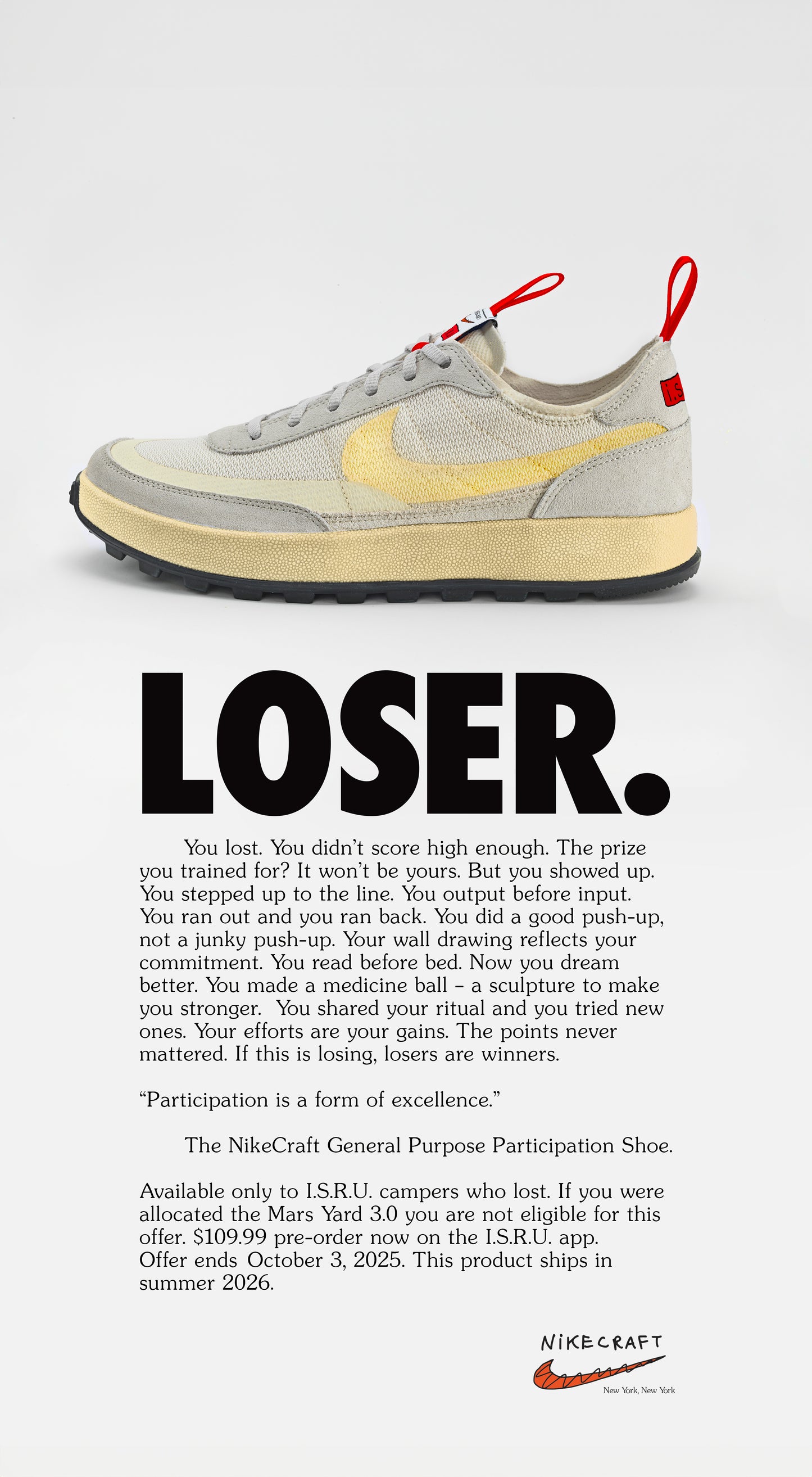 NikeCraft Pre-Order: General Purpose Participation Shoe