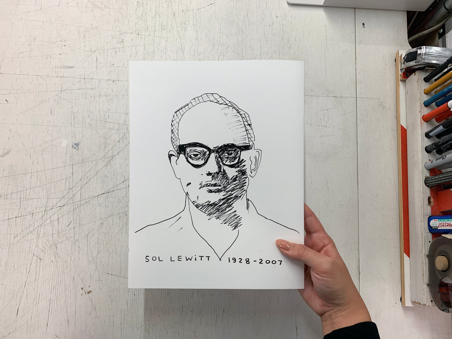 Sol LeWitt Wall Drawing Catalogue Raisonné Zine by Tom Sachs