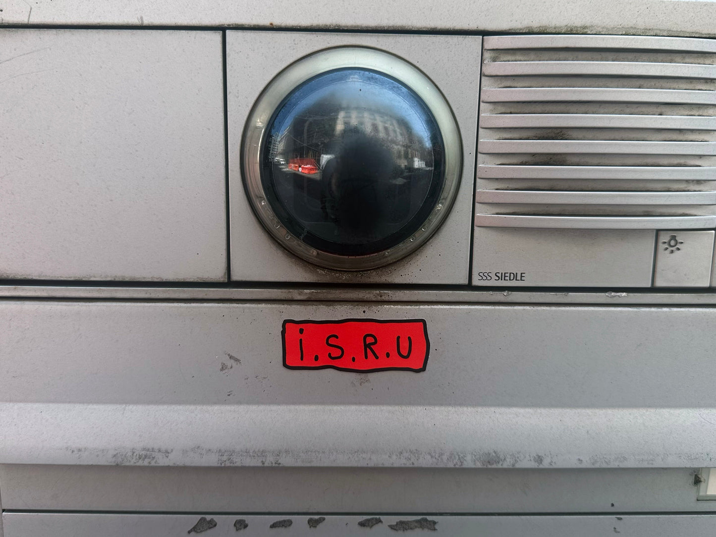I.S.R.U. Sticker
