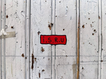 I.S.R.U. Sticker