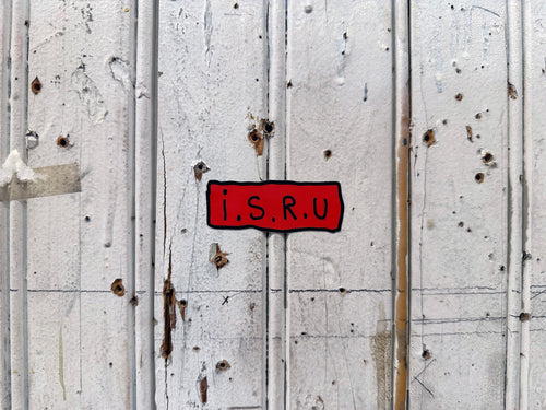 I.S.R.U. Sticker