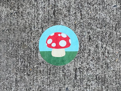 Mushroom Sticker