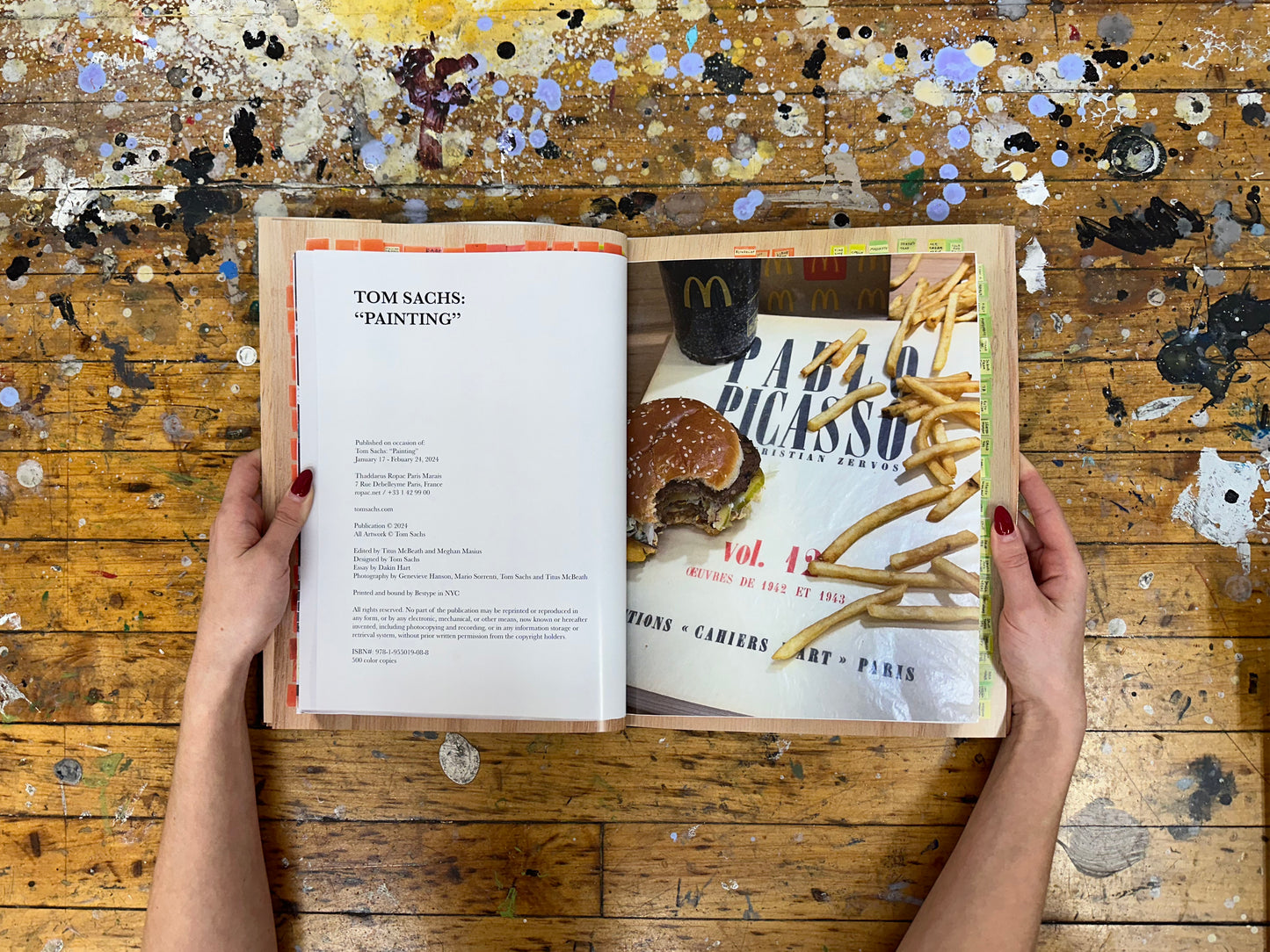 Tom Sachs "Painting" Zine