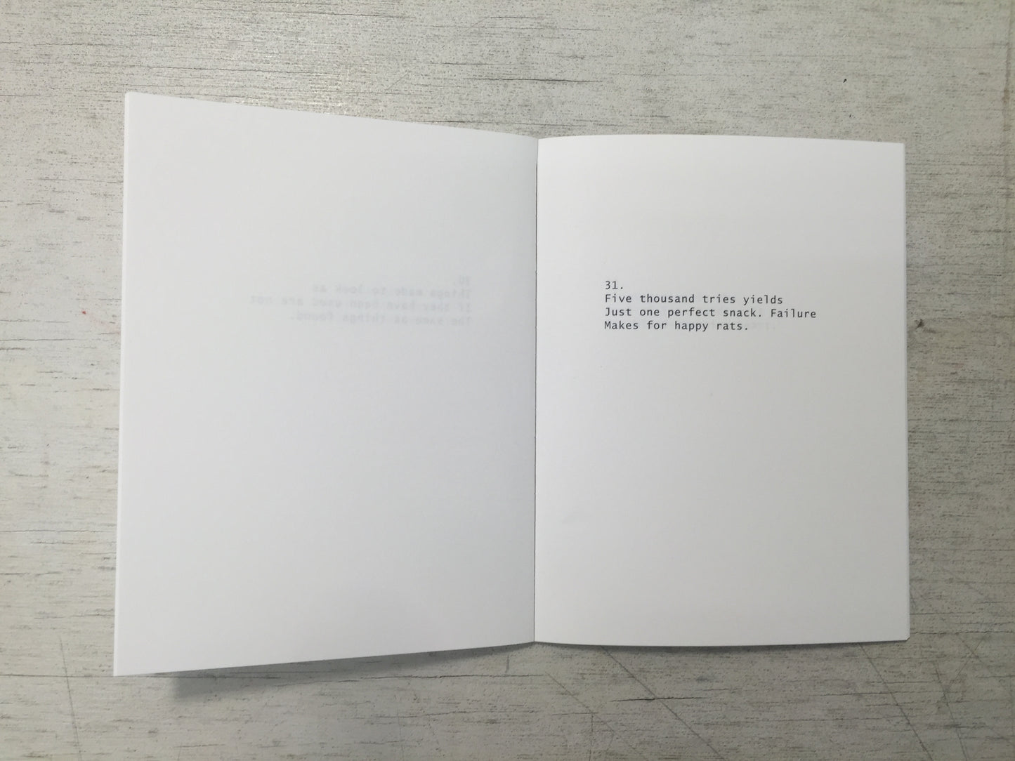 Twenty-Nine Haikus for Tom Sachs