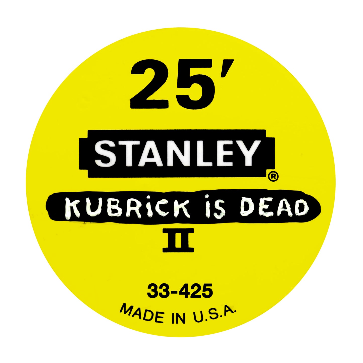 Stanley Kubrick Tape Measure