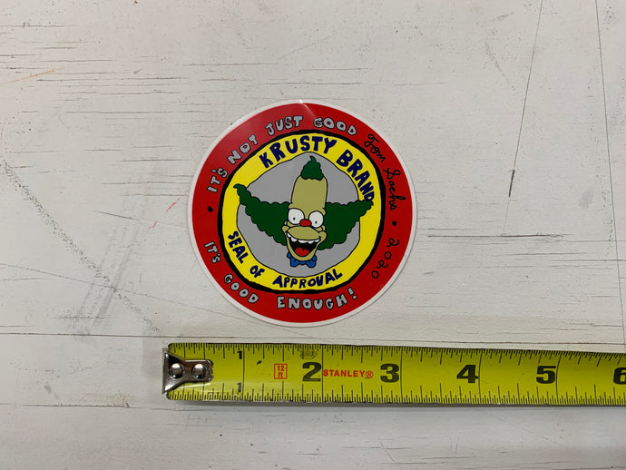 Krusty Sticker