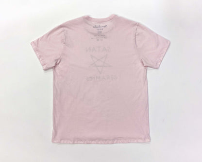 Satan Ceramics Tee (Light Pink)