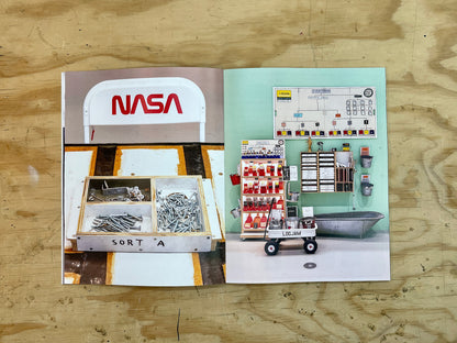 Tom Sachs: Boombox Retrospective/ Space Program: Indoctrination Double Sided Catalogue