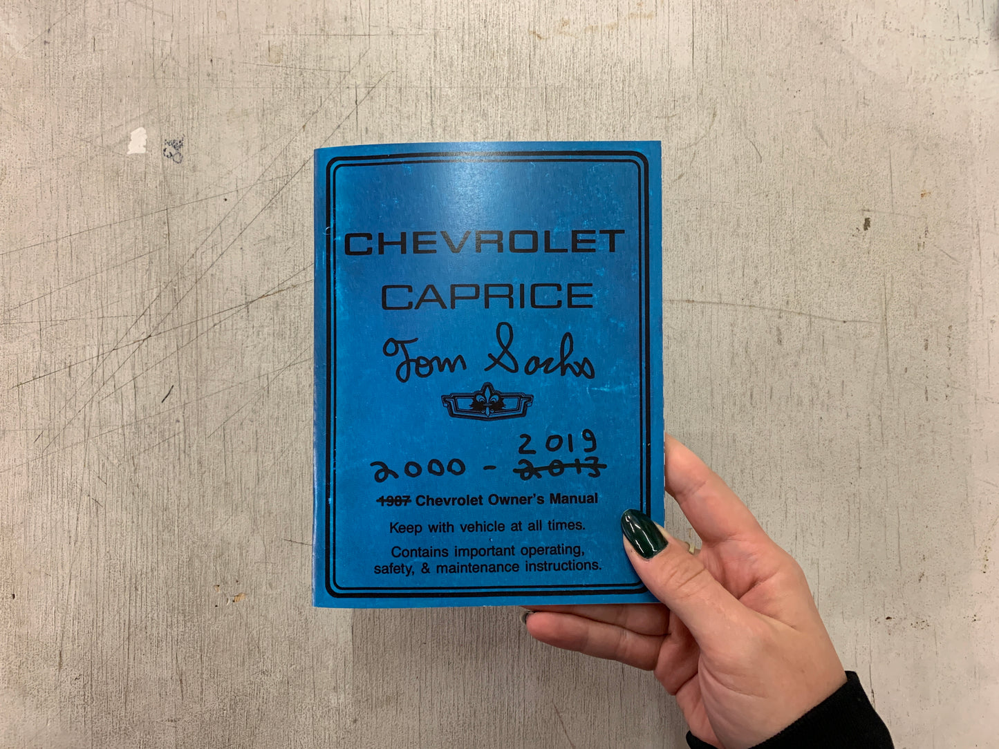 Caprice Owner's Manual  (Second Edition)