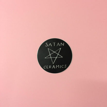 Satan Ceramics Sticker
