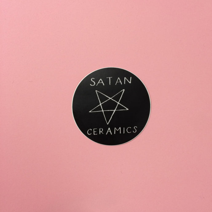 Satan Ceramics Sticker