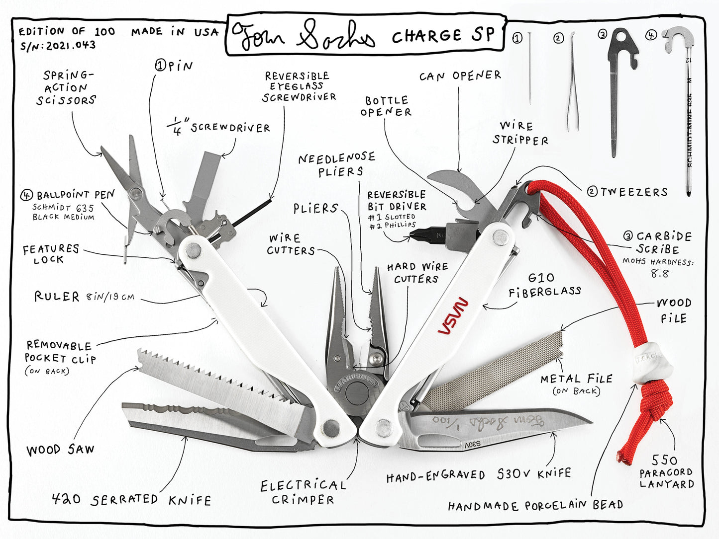 Tom Sachs Leatherman Charge+